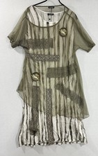 Sommerkleid Lagenlook Gr. 42 bis 44 XXL Plus ...