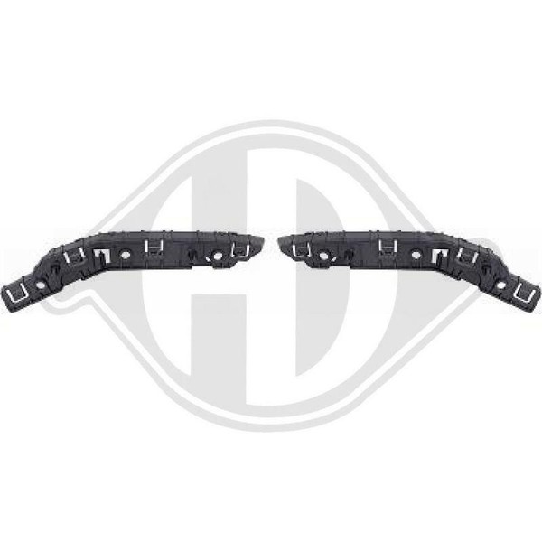 1X Halter StoßFäNger Diederichs 4228638 FüR Peugeot Vorne Links Vorne Rechts-image