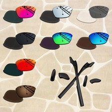 Polarized Replacement Lenses Rubber Kit for Oakley Half Jacket 2.0 OO9153 62mm
