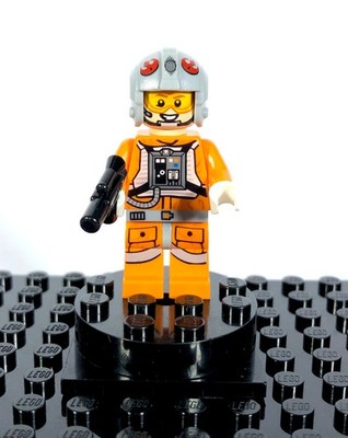 LEGO Star Wars - SNOWSPEEDER PILOT LIGHT BLÄULICH GRAU HELM - sw0607, Set 75074