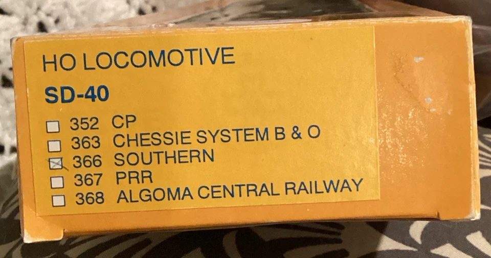 Locomotiva HO MEHANO 366 SD-40 SOUTH # 5707 VERDE - Imagem 3 de 3