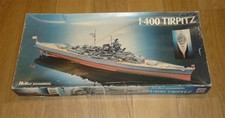 Old Heller 1/400 scale WW2 Tirpitz - ship kit