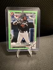 2021 Bowman - Prospects Yolbert Sanchez #BP-40 Neon Green Border /399 (RC)