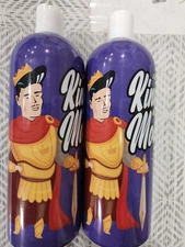 2 JOHNNY B KING MODE STYLING GEL NET WT 32 OZ EACH NO FLAKES MADE  USA ORIGINAL