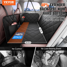 VEVOR Back Seat Extender for Dogs,Dog Hammock for Car Back seat, Dog Car Seat Co