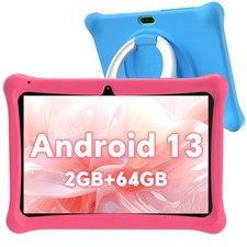 NEU SGIN Kinder Tablet Android 12 2GB+64GB Quad-core 10 Zoll HD Kindersicherung
