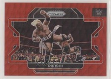 2022 Panini Prizm WWE Ruby Wave Prizm Rikishi #5 0l1