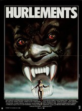 HURLEMENTS – THE HOWLING, DEE WALLACE, 1981, REPRO AFFICHE CINÉMA VINTAGE,