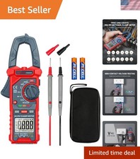 Versatile Digital Clamp Meter 4000 Counts - AC/DC Voltage Current Tester