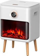 Towel Warmer, 23L Large Luxury Towel Warmers for Bathroom with 3D Flame Screen