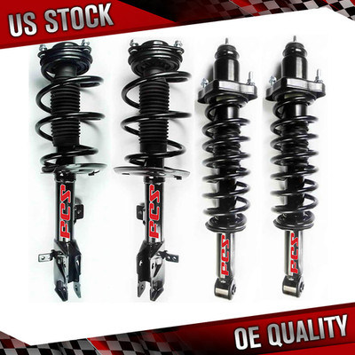 New OE Front & Rear Struts fits 2007-2012 Dodge Caliber FCS Lifetime Warranty
