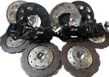 2013-2017 Audi Rs5 Brake Caliper With Rotor Shelds 28k Miles Full Set 2013-2017 Audi Rs5 Brake Caliper With Rotor Shelds 28k Miles Full Set