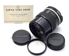 Nikon Ai NIKKOR 135mm f/3.5 Manual Focus Telephoto Lens Tested w/Caps Japan