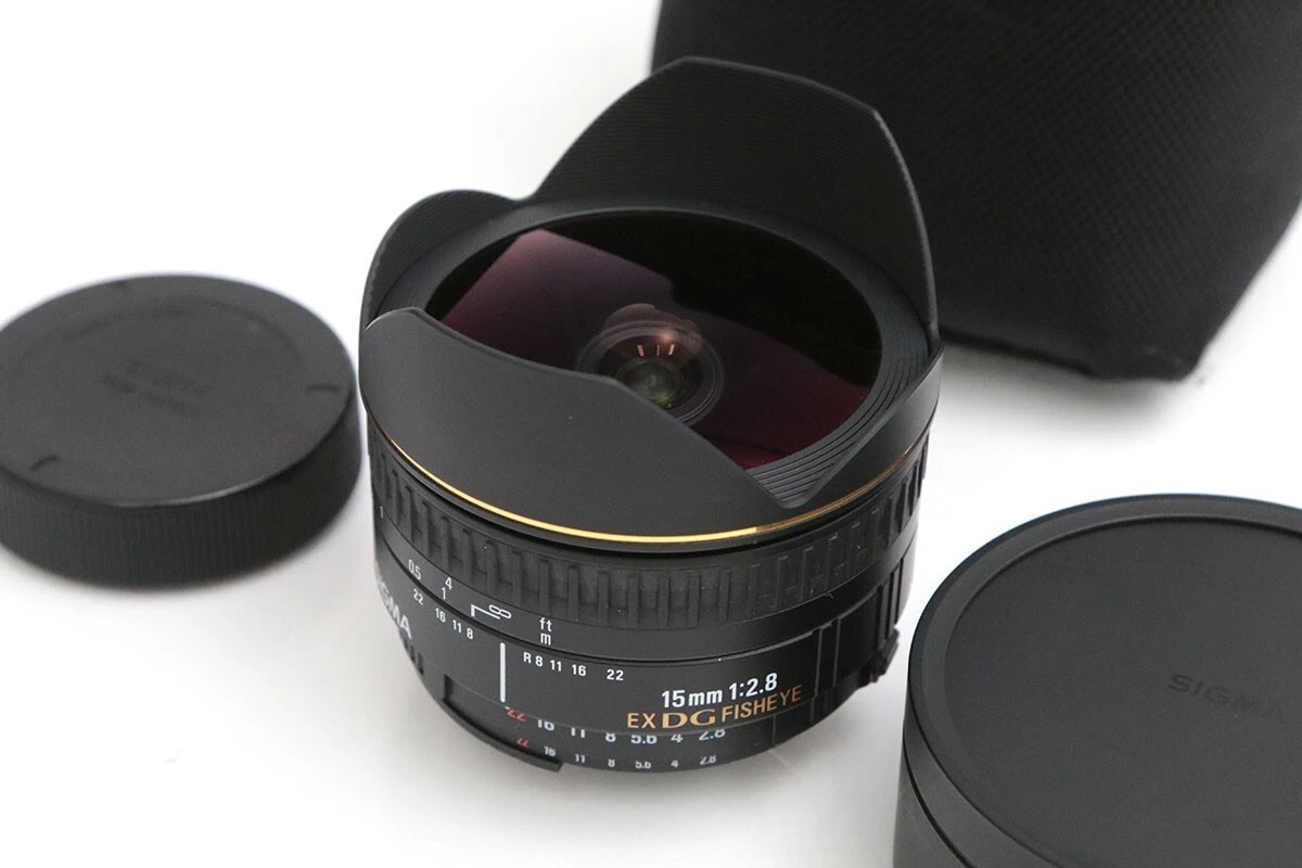 Sigma f/2.8 15mm Focal Camera Lenses for sale | eBay