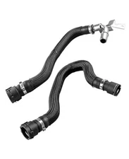 HVAC Heater Hose Kit Fit for Dodge Dart 2.0 L 2.4 L 2013-2016, Rubber Hose 