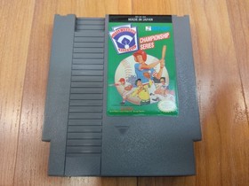Nr MINTY BOX CIB Little League Baseball Series complete in nintendo nes nice lot