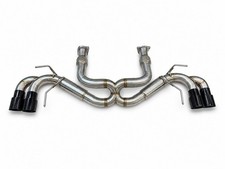 Exhaust Corvette C8 2020 Black Tips Exhaust Corvette C8 2020 Black Tips