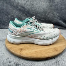 Brooks Glycerin 20 Shoes Womens Size 9 White Mesh Running Sneakers 1203691B061