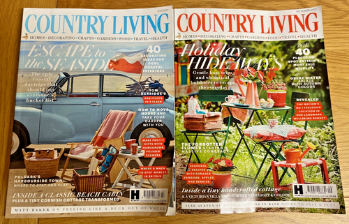 ** Country Living Zeitschriften - Juli und September 2025 **
