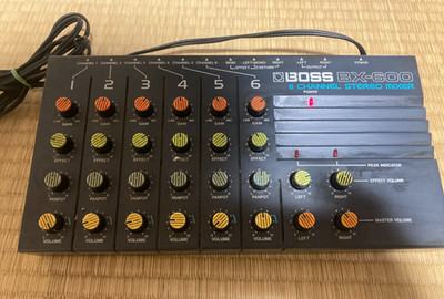 Boss BX-600 - 6 Channel Stereo Mixer Tested Work From Japan | eBay