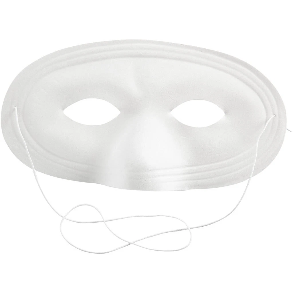 Half Face Masks, H: 10 cm, W: 17,5 cm, 1pc