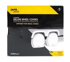 Classic Accessories Deluxe RV & Trailer Wheel Covers Pack of 4 80-220-142302-00