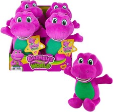 Fisher Price - Barney's World: Barney 8" Plush New Toy Plush