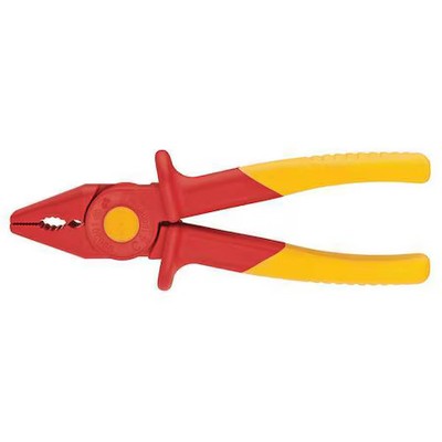 Knipex 98 62 01 7 3/32 In Flat Nose Plier Ergonomic Handle