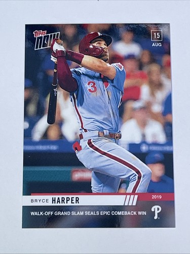 2019 Topps Now 690 Bryce Harper