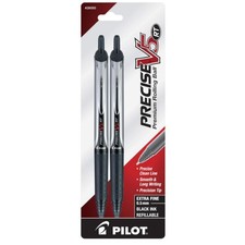 PILOT Precise V5 RT Refillable Retractable Liquid Ink Rolling Ball Pens, Extra