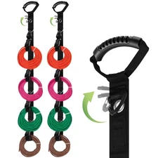 2 Sets Adjustable Extension Cord Organizer Heavy Duty Extension Cord Manageme...