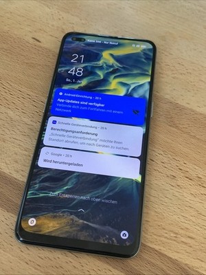Oppo Reno4 5G Smartphone 8/128 GB Dual-Sim Android 12 - Blue