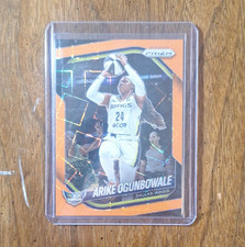 Panini 2025 Prizm WNBA Arike Ogunbowale Orange Parallel #73 Dallas Wings