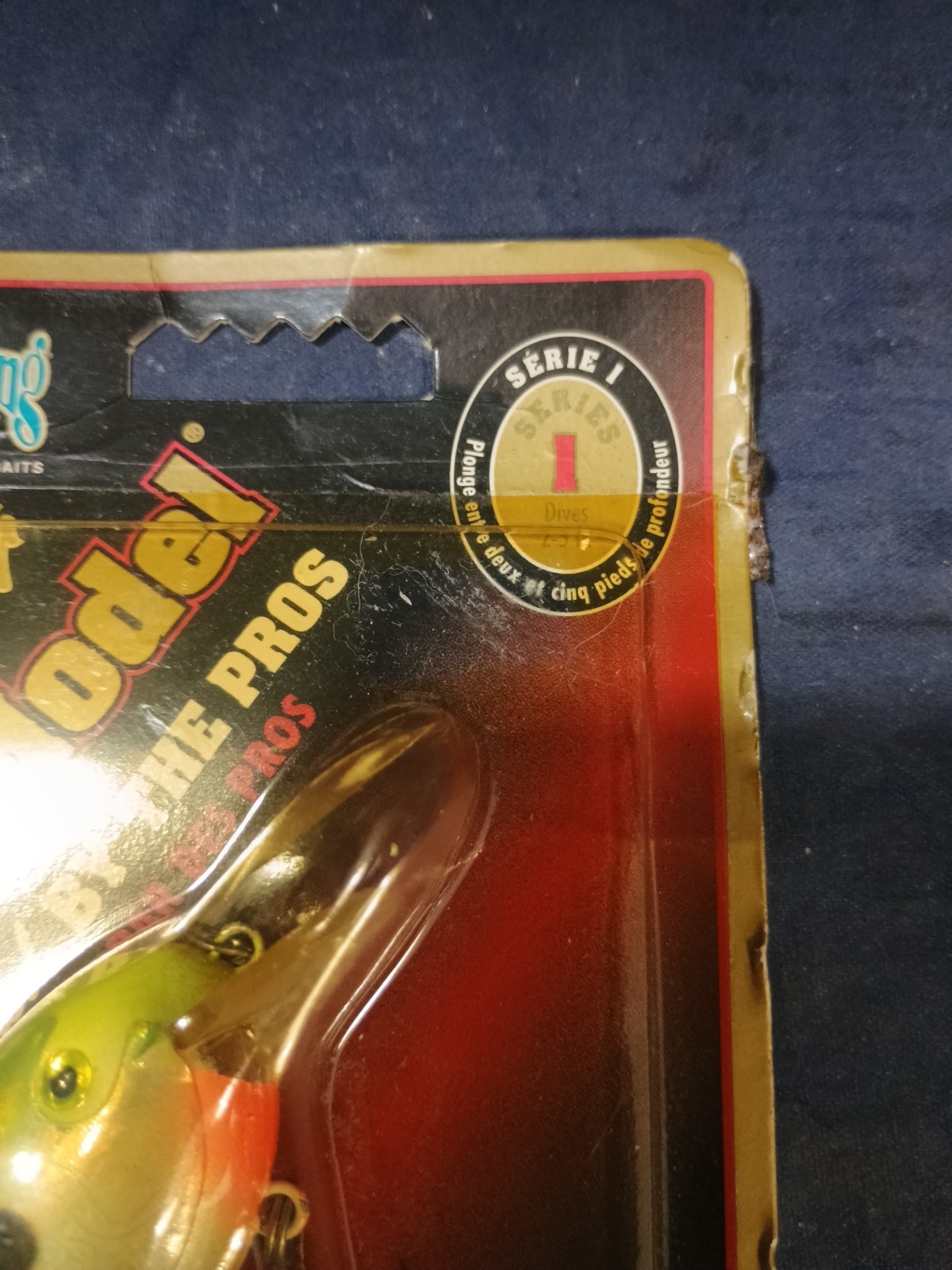 3 Vintage Strike king Lures, 2 Series 4S,One Series 1, Crankbaits. Pro Models - Image 10