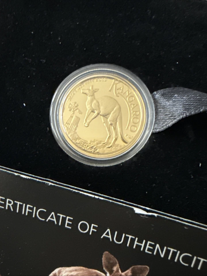 2024 Perth Mint 1/4oz Gold Proof Kangaroo Coin 500 Coin Mintage Box + COA - Image 2 of 4