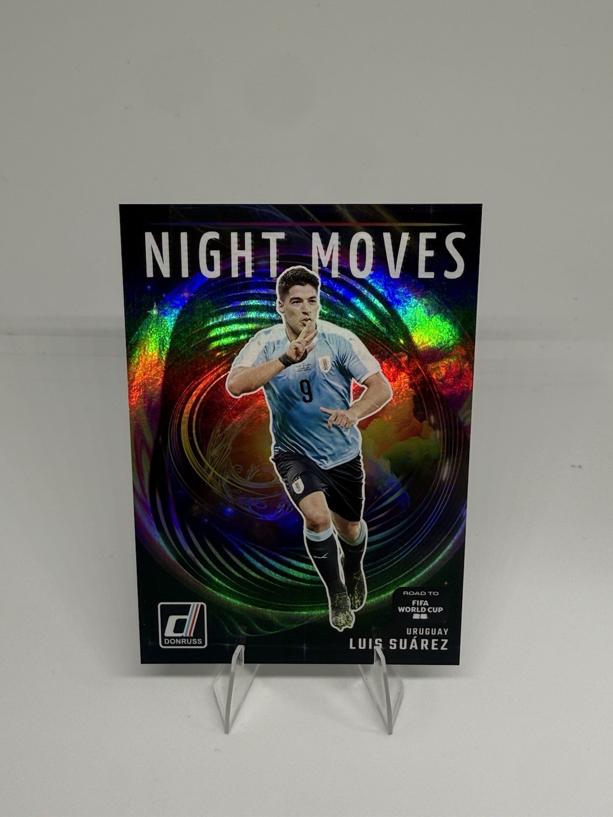 LUIS SUAREZ 2025-26 Donruss Road to FIFA World Cup Night Moves SSP Uruguay #16