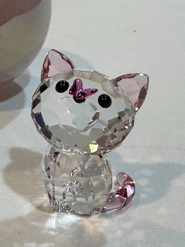 SWAROVSKI LOVLOT KITTEN – MILLIE THE AMERICAN SHORTHAIR #5223597 Mint Retired - Image 3 of 4
