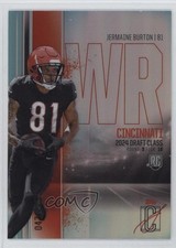 2024 Signature Class Rookies Chrome Variations Teal 47/225 Jermaine Burton 1oc2