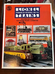 Lionel Trains Standard of the World 1900-1943 2nd Edition, Dust Jacket Present