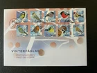 Sweden 2018 #2829 Birds In Winter - FDC