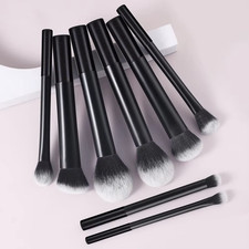 Makeup Brush Kit Soft 8Pcs Synthetic Hair Make up Brushes Foundation Blush Eyesh