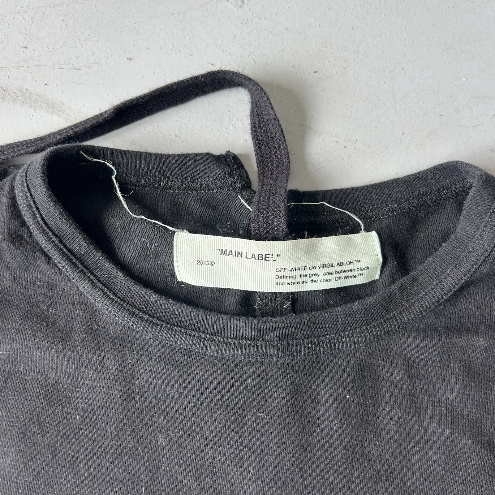 Off-White Authentic Hand Flames Virgil Abloh 2018… - image 3