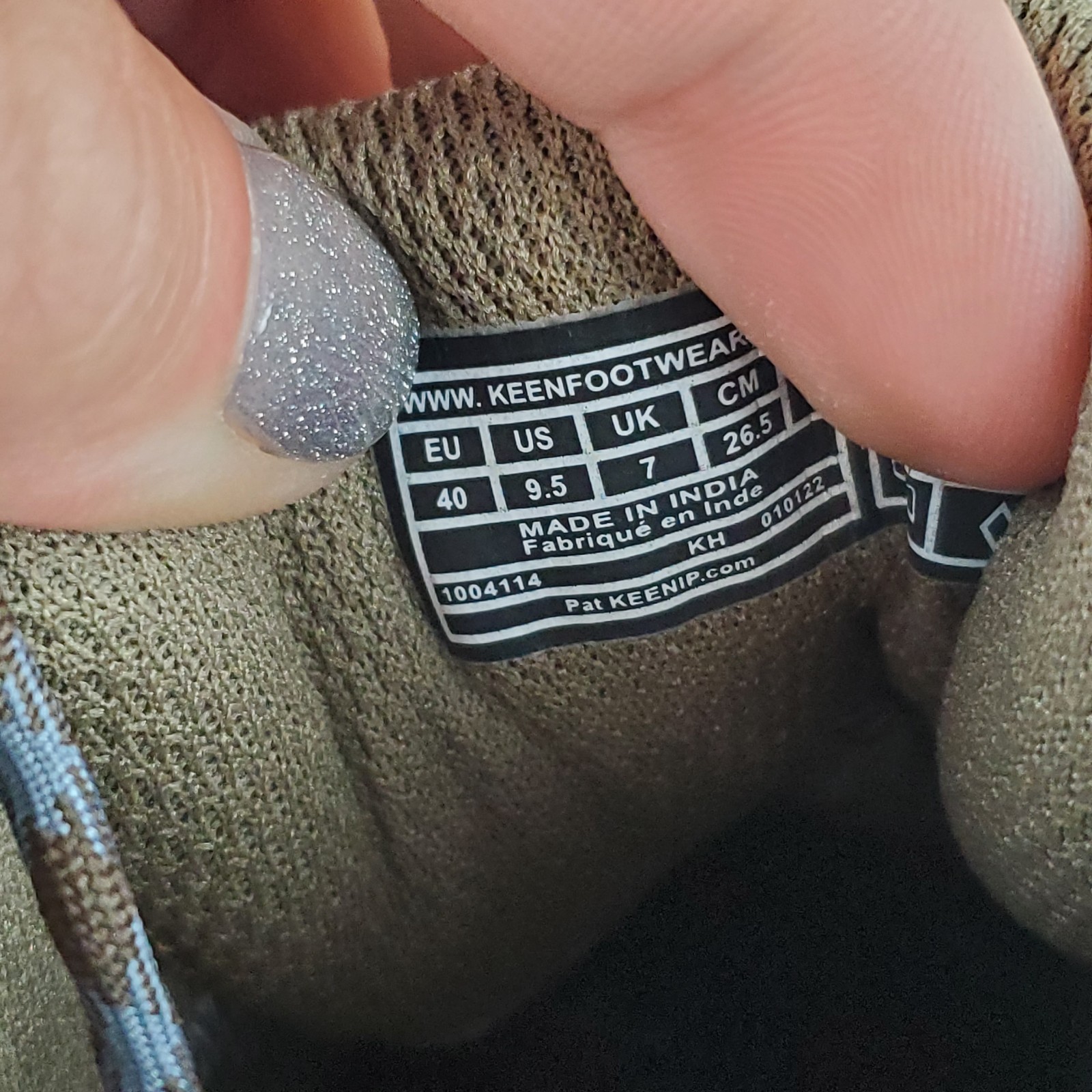 Scarpe da trekking donna Keen Targhee II taglia 9 5 ardesia nero pietra selce impermeabili