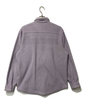 トップス Supreme Polartec Shirt Lilac L Supreme Polartec Shirt Lilac