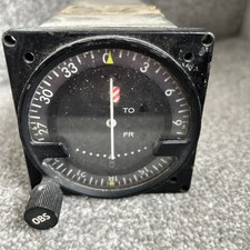 Vintage King KI-201C VOR/LOC Course Deviation Indicator King Radio Corp Untested