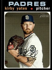 2020 Topps Heritage Kirby Yates San Diego Padres #280