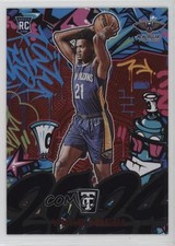 2024-25 Panini Totally Certified 2024 Mirror Red /99 Yves Missi #18 1fj5