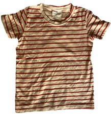Chasing Windmills Kids Merino Wool Striped T-...