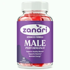 Zanari Gummies - Premium Male Health Support, Formulated for Men 60ct
