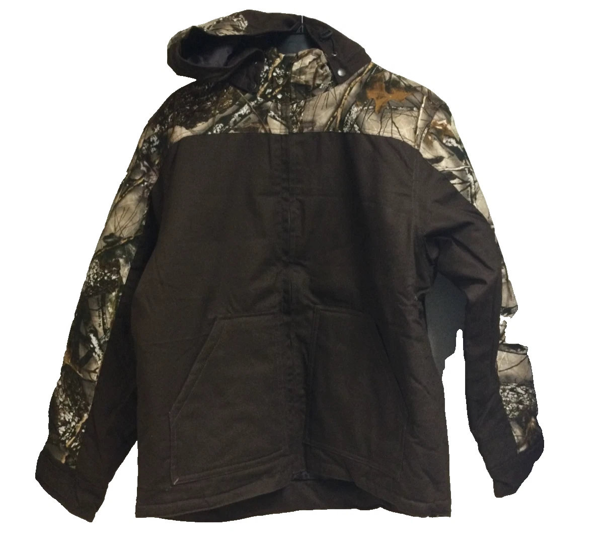 WFS Work Gear Insulated Jacket w/ Hood, Brown / Camo (Medium)
Opens in a new window or tab